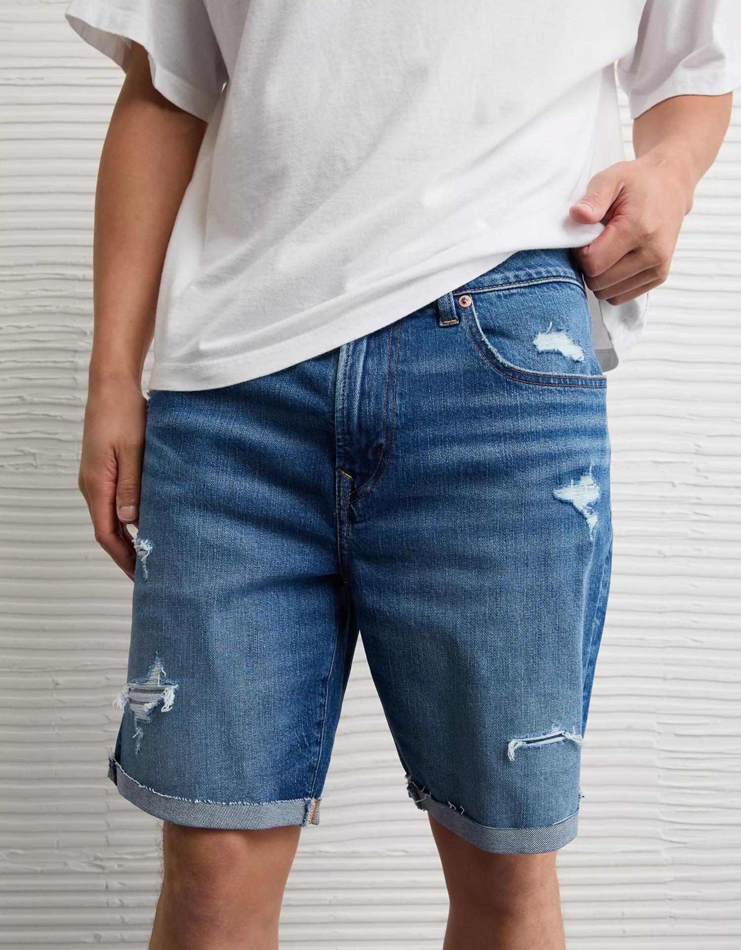 AE Flex+ Denim Short - thumbnail 6