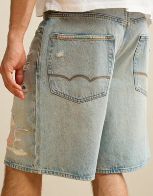 AE Pride Baggy Denim Short | American Eagle