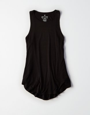 Женские топы American Eagle AE Soft & Sexy Hi-Neck Favorite Tank — фото 3