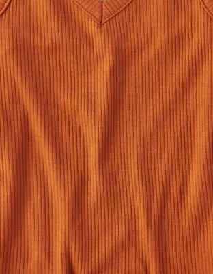 Женские топы American Eagle AE Soft & Sexy Ribbed Long Length Camisole — фото 4