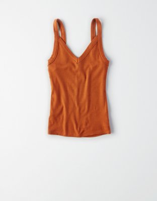 Женские топы American Eagle AE Soft & Sexy Ribbed Long Length Camisole — фото 3