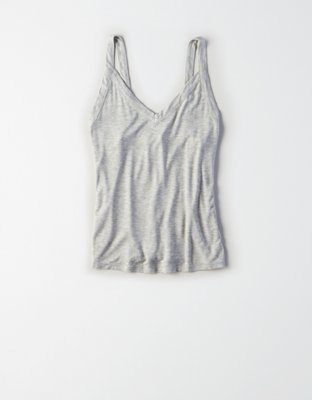 Женские топы American Eagle AE Soft & Sexy Essential V-Neck Cami — фото 3