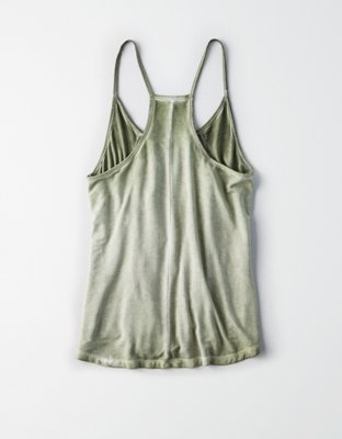 Женские топы American Eagle AE Soft & Sexy Scoop Neck Tank Top — фото 4