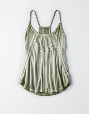 Женские топы American Eagle AE Soft & Sexy Scoop Neck Tank Top — фото 3
