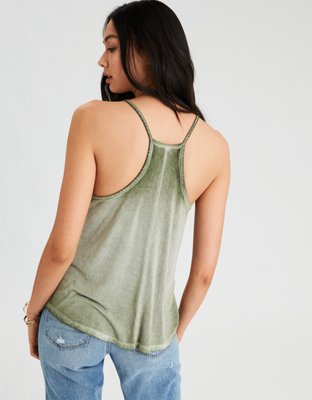 Женские топы American Eagle AE Soft & Sexy Scoop Neck Tank Top — фото 2