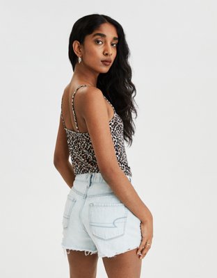 Женские топы American Eagle AE V-Neck Cropped Cami — фото 2