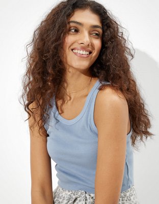 Женские топы American Eagle AE Lounge Henley Tank Top — фото 4