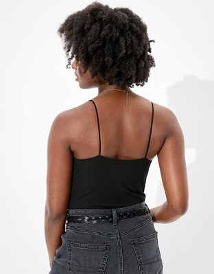 Женские топы American Eagle AE Soft & Sexy Bungee Strap Tank Top — фото 2
