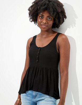 American eagle 2024 peplum tank