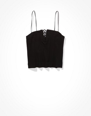 AE Lace Up Bungee Tank Top