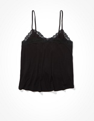 Женские топы American Eagle AE Lace Twist-Front Tank Top — фото 4