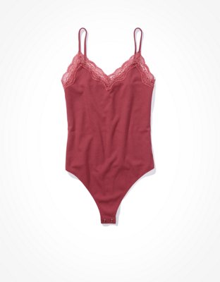 AE Lace Trim Bodysuit