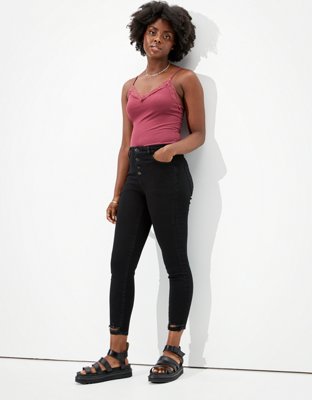 AE Lace Trim Bodysuit