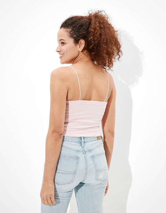 AE Textured Bungee Strap Cami