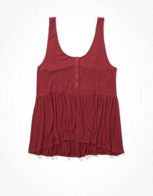 Бэби-долл AE, с планкой на пуговицах — American Eagle — фото 3