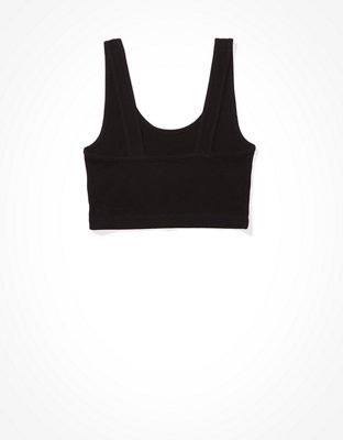 AE Cropped Wide Strap Cami