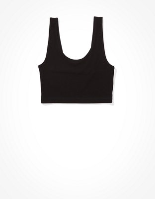 Женские топы American Eagle AE Cropped Wide Strap Cami — фото 3