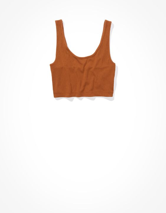 AE Cropped Wide Strap Cami