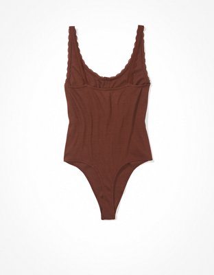 AE Lace Henley Bodysuit