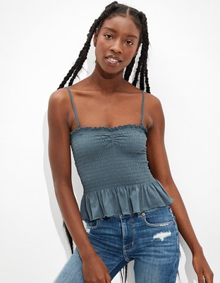 AE Smocked Tube Top