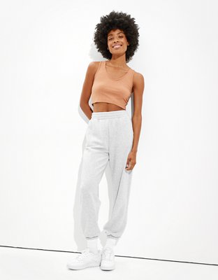 Женские топы American Eagle AE V-Neck Crop Tank — фото 4