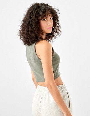 AE Soft & Cozy High-Neck Tank Top