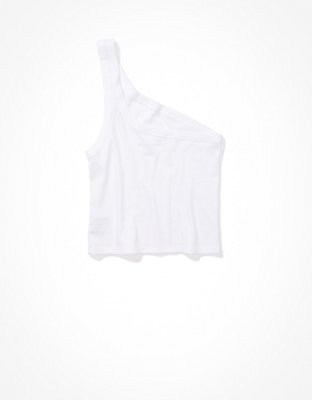 AE One-Shoulder Crop Tank Top