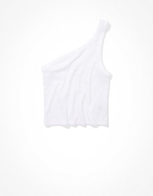 AE One-Shoulder Crop Tank Top