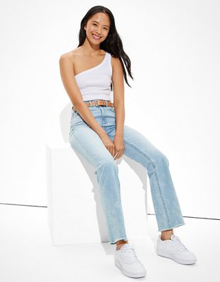 AE One-Shoulder Crop Tank Top