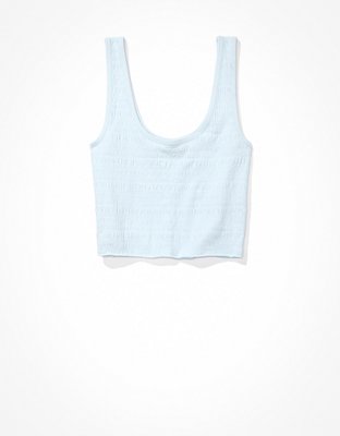 Женские топы American Eagle AE Smocked Cami — фото 3