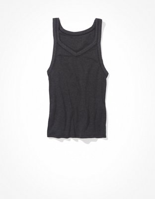 Женские топы American Eagle AE V-Neck True Tank — фото 3