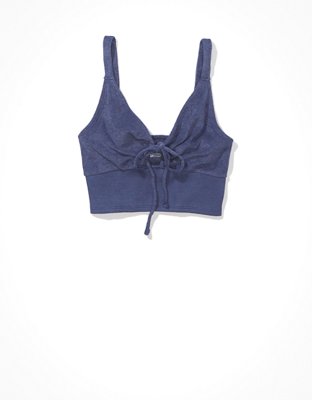 Женские топы American Eagle AE V-Neck Keyhole Cami — фото 3
