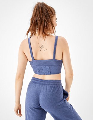 Женские топы American Eagle AE V-Neck Keyhole Cami — фото 2