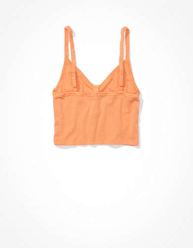 AE Cropped Henley Cami