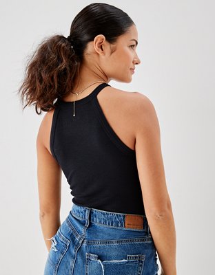 AE High Neck Waffle Bodysuit