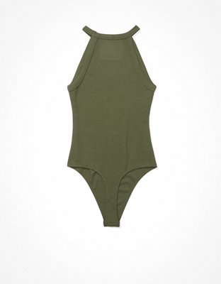AE High Neck Waffle Bodysuit