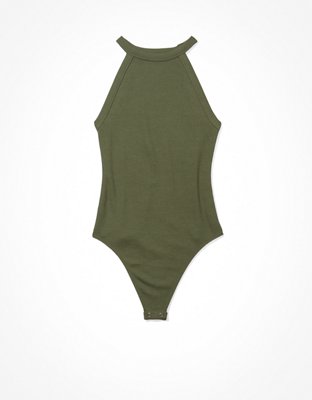 AE High Neck Waffle Bodysuit