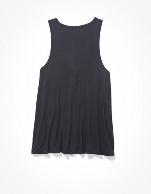 AE Soft & Sexy Henley Tank Top | American Eagle