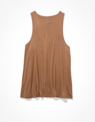 AE Soft & Sexy Henley Tank Top