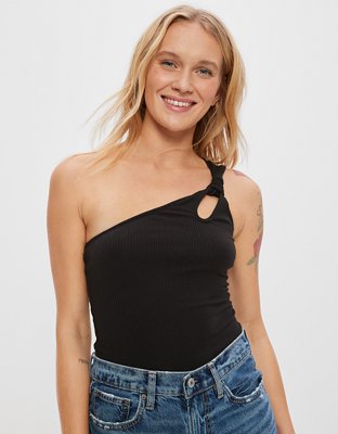 AE One Shoulder Twist Bodysuit