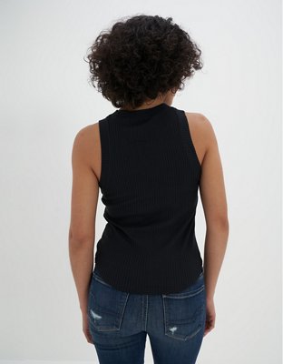 AE Plush High Neck Tank Top