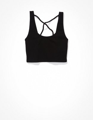 Женские топы American Eagle AE Super Cropped Scoop Neck Cami — фото 3