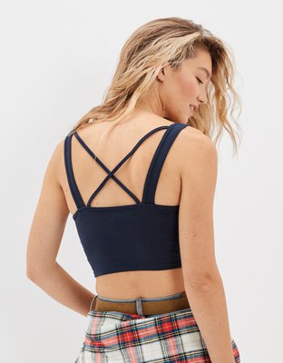 AE Super Cropped Scoop Neck Cami