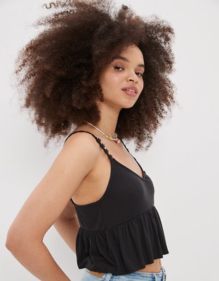 AE Flower Strap Babydoll Cami