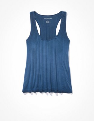 Женские топы American Eagle AE Soft & Sexy Flowy Tank Top — фото 3