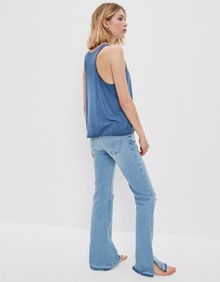 Женские топы American Eagle AE Soft & Sexy Flowy Tank Top — фото 2