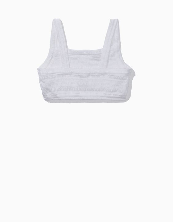 AE Super Cropped Smocked Cami