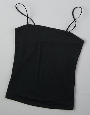 Женские топы American Eagle AE Cropped Bungee Cami — фото 6