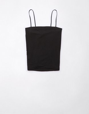 Женские топы American Eagle AE Cropped Bungee Cami — фото 3