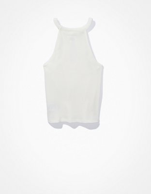 AE High Neck Cut-Out Halter Top